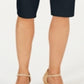 Shorts Capri Feminino Charter Club Azul Tamanho 4