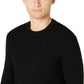 Michael Kors Suéter Masculino com Gola Redonda e Textura, Preto, Tamanho XXG