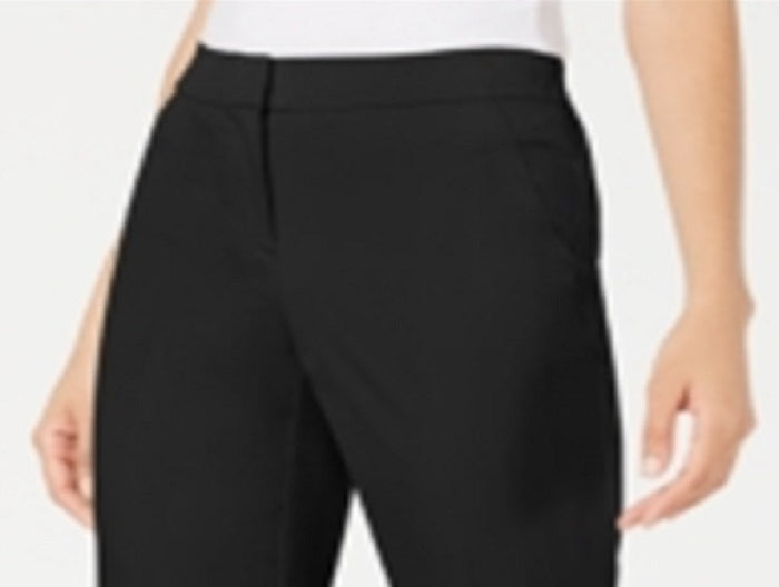 Calça Capri Feminina Alfani Preta Tamanho 4 Petite
