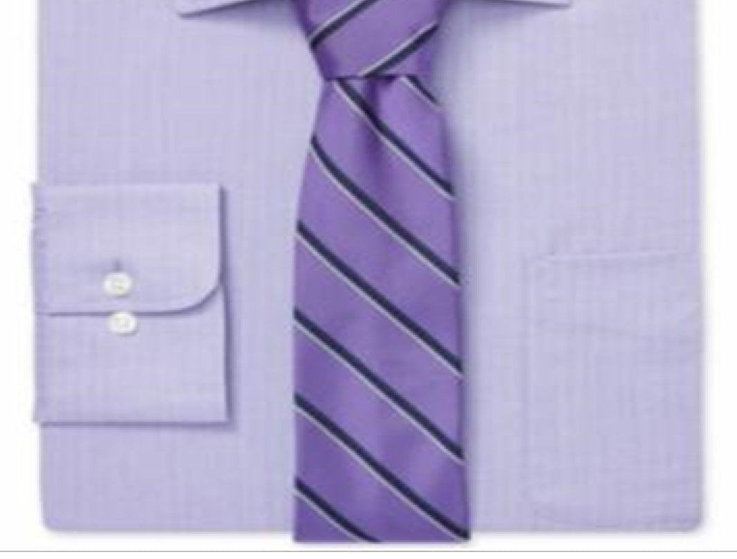 Camisa social masculina Ralph Lauren Slim Fit roxa tamanho 34x35