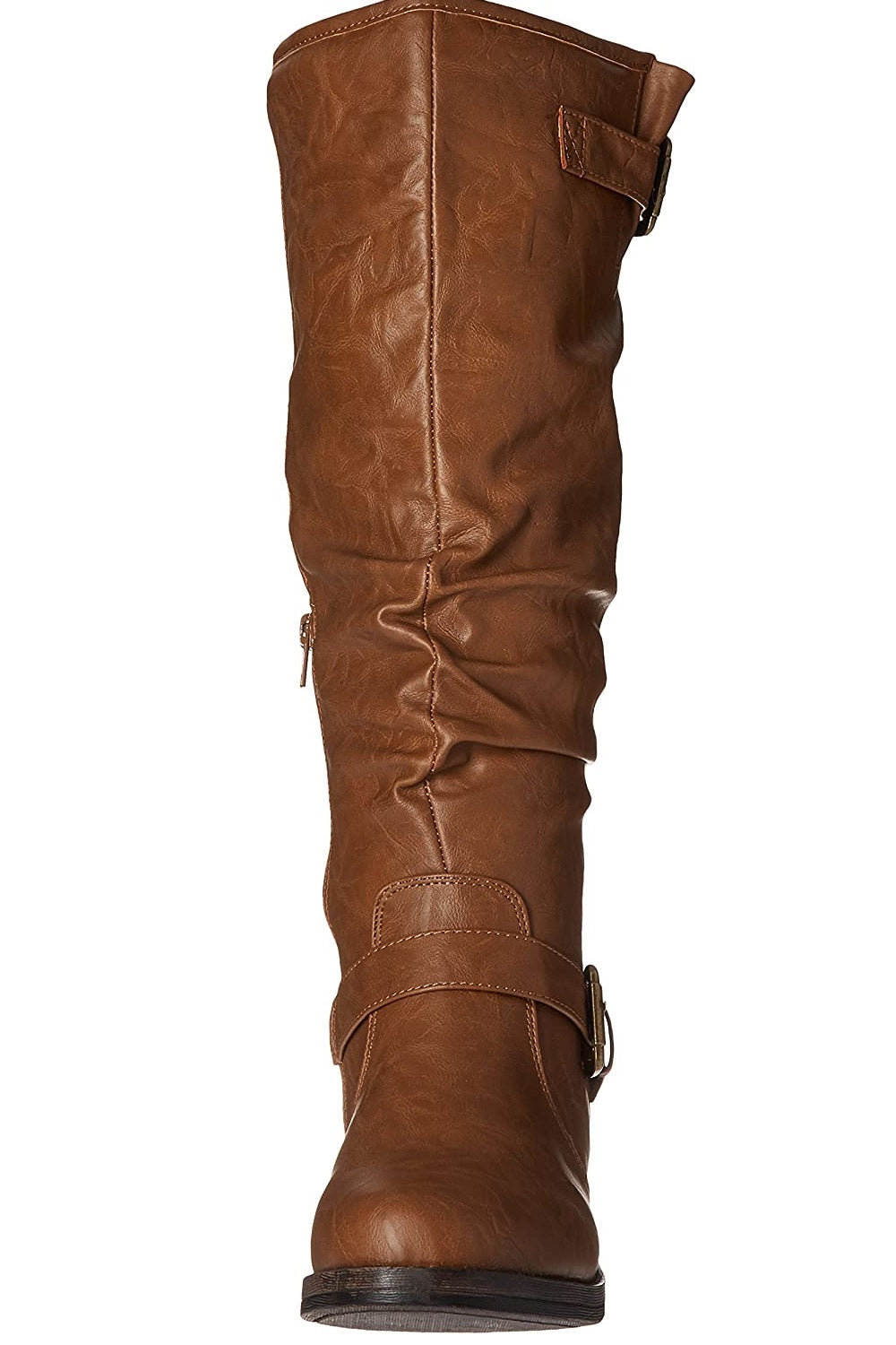 Coleção Journee Feminina Stormy Wide Calf Almond Toe BrowmTamanho 7,5W