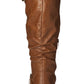 Coleção Journee Feminina Stormy Wide Calf Almond Toe BrowmTamanho 7,5W