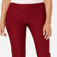 Calça feminina Charter Club Cambridge Skinny Tummy Control, vermelha, tamanho 8