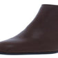 Botas Masrinaa de couro sintético com zíper duplo femininas Style &amp; Co, marrom, tamanho 7 M