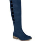 Tênis Journee Collection Pitch Boot Feminino Azul Tamanho 9M