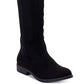 Botas Hayley acima do joelho femininas Style &amp; Co, pretas, tamanho 7 M