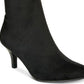 Botas Impo Noland Wide-Width Wide-Calf Bico Fino Tecido Preto Tamanho 8W
