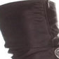 Sapatos de cano alto Fairfield Almond Toe femininos White Mountain, marrom, tamanho 7,5 M