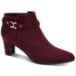 Botas sociais femininas Charter Club Pixxy roxas tamanho 6,5 M