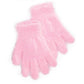 Conjunto de 2 peças de chapéu e luvas com pompons de pele sintética ABG Big Girl's, rosa, tamanho 7-14