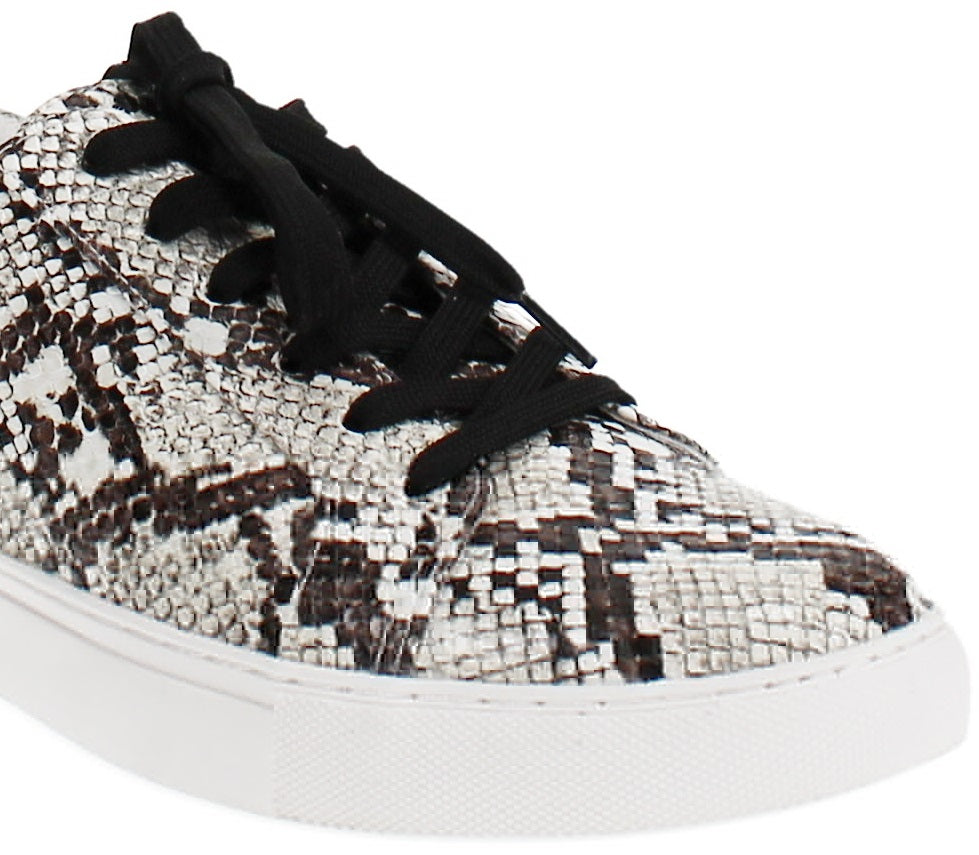 Tênis Kenneth Cole Kam Feminino com Cadarço Branco Tamanho 9 M