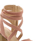 Vestido feminino XOXO Eden de camurça sintética com alças, rosa, tamanho 9