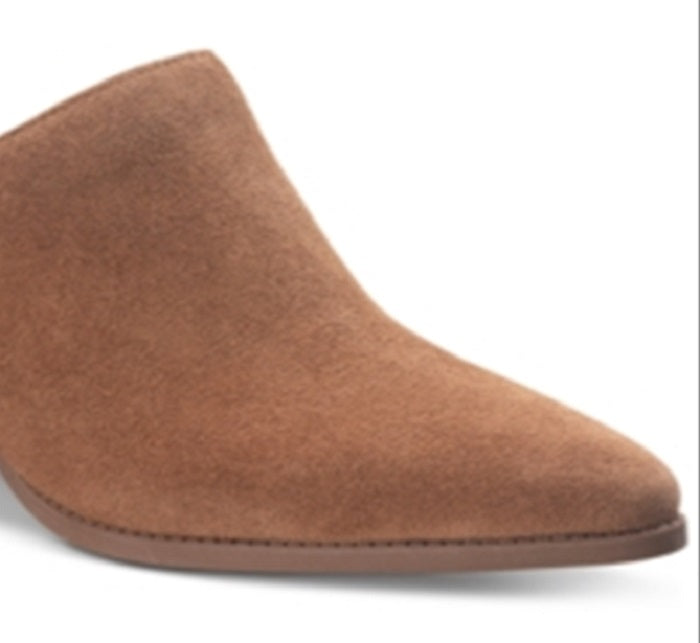 Mulas femininas American Rag Heidi com bico fechado, marrom, tamanho 6 M