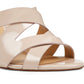 Sandálias de cunha Nine West Lila Cork femininas, marrom, tamanho 7,5 M