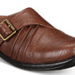 Mulas femininas Easy Street Hart Comfort marrom tamanho 7 N