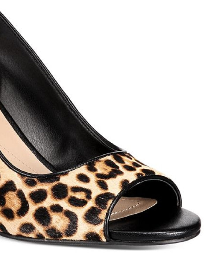 Alfani Scarpin Feminino Peep Toe em Tecido Preto Tamanho 7,5 M