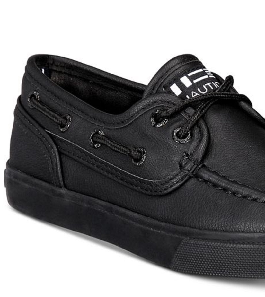 Sapatos Oxford Spinnaker Nautica Little &amp; Big Boys Pretos Tamanho 4 M