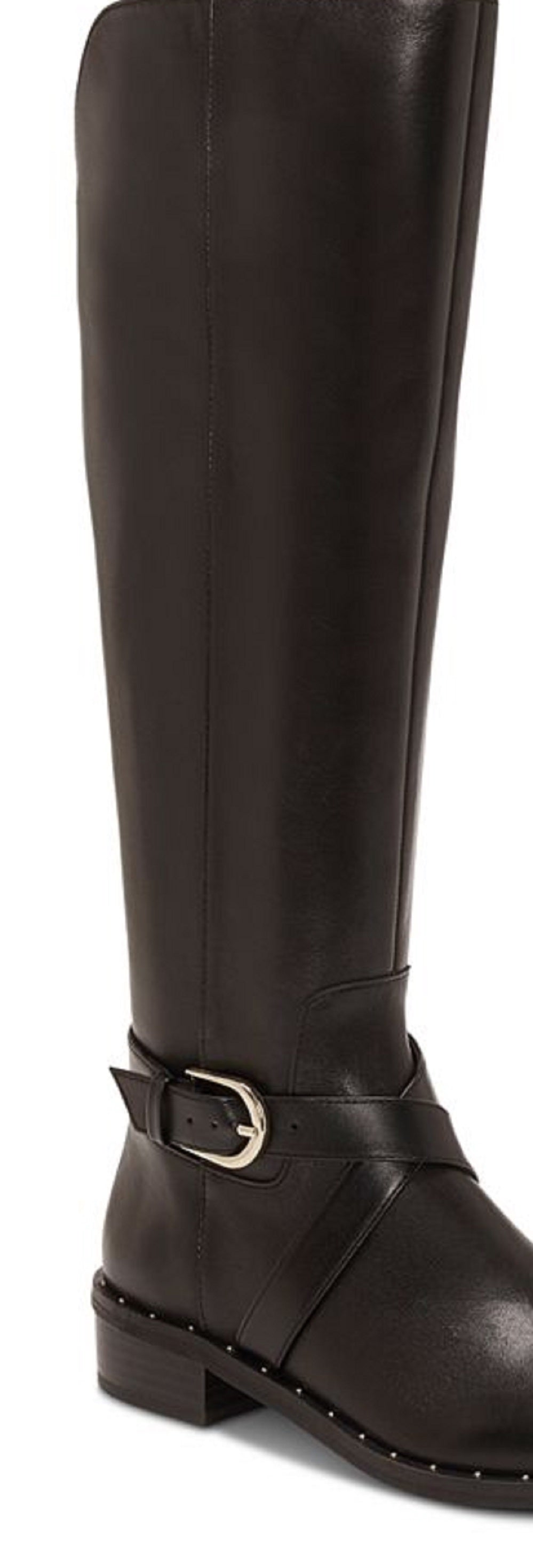 INC International Concepts Fadoral Largo Feminino Couro de Bezerro Marrom Tamanho 12M