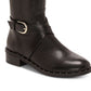 INC International Concepts Fadoral Largo Feminino Couro de Bezerro Marrom Tamanho 12M