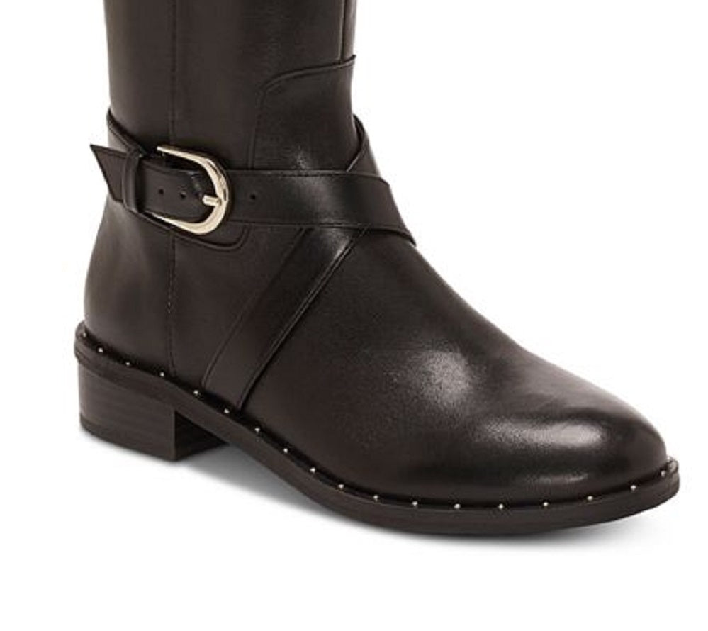 INC International Concepts Fadoral Largo Feminino Couro de Bezerro Marrom Tamanho 12M