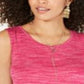 Regata Spacedyed Style &amp; Co - Regata Rosa Tamanho XL