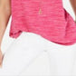 Regata Spacedyed Style &amp; Co - Regata Rosa Tamanho XL