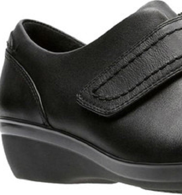 Clarks Everlay Dixey Monkstrap Shootie Feminino Preto Tamanho 8 M