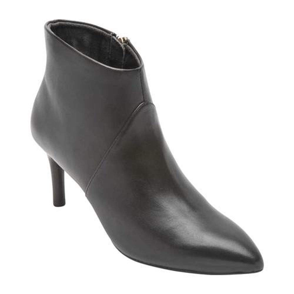 Bota Rockport Total Motion Ariahnna Plain Preta Feminina Tamanho 7,5 W