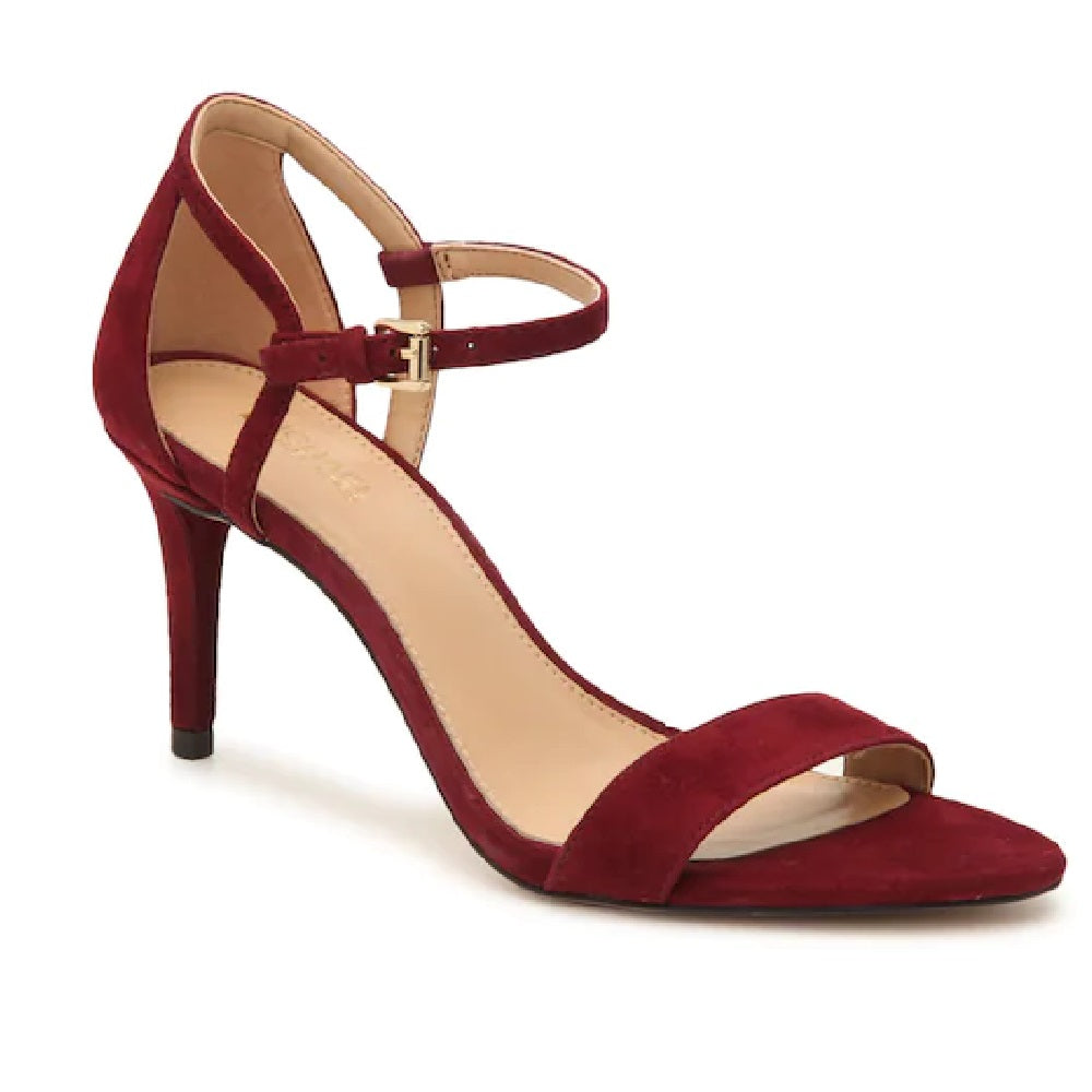 Sandália Michael Kors Simone Feminina Vinho Tamanho 10