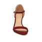 Sandália Michael Kors Simone Feminina Vinho Tamanho 10