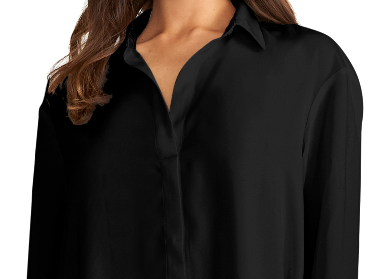 Blusa de malha feminina Rachel Roy, preta, tamanho pequeno