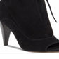 Bota feminina Vince Camuto Avera Suede preta, tamanho 8 M