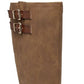 Botas femininas Guss Harson5 de cano alto, marrom, tamanho 9W-WC