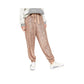 Calça Harém com Lantejoulas Night Moves Feminina da Free People, Dourada, Tamanho P
