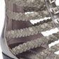 Marc Fisher Pepita Open Toe Casual Gladiador Cinza Tamanho 9 M Feminino