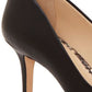 Enzo Angiolini Donata Couro Feminino Bico Fino Clássico Preto Tamanho 6,5 M