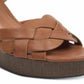Sandálias femininas Kady Wedge Indigo Rd., marrom, tamanho 10 M