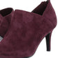 Bandolino Dawn Suede Comfort Shooties Feminino Vermelho Tamanho 6,5 M