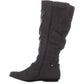 Cliffs by White Mountain Fairfield Almond Toe Knee Feminino Cinza Tamanho 11 M