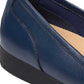 Easy Spirit Devitt Oxford Flat Feminino Azul Tamanho 5 M