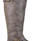 Bota feminina Spokane da coleção Journee, marrom, tamanho 9,5 m