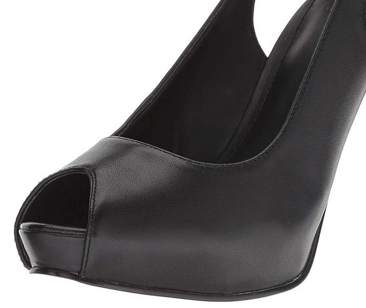 Sapatos plataforma femininos Guess Holie, pretos, tamanho 8 M