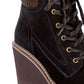 Bota Tommy Hilfiger Solenne Feminina Preta Multi Tamanho 9.5