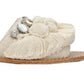 Sandália Slide Osmond Feminina Kenneth Cole Creme Tamanho 6.5PR