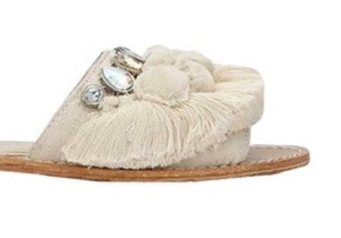 Sandália Slide Osmond Feminina Kenneth Cole Creme Tamanho 6.5PR