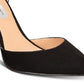 INC International Concepts Sapatos Femininos com Tira no Tornozelo Pretos Tamanho 9,5M