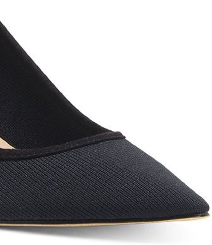 Sapatos de malha listrados Khari femininos da Inc, pretos, tamanho 9M
