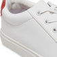 Tênis Betsey Johnson Tilly com cadarço 568 Branco Tamanho 9,5 M