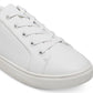 Tênis Betsey Johnson Tilly com cadarço 568 Branco Tamanho 9,5 M
