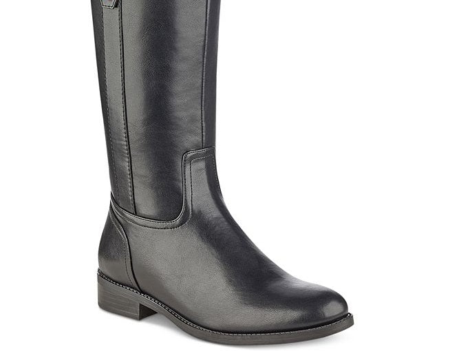Tommy Hilfiger Ilia4 Almond Toe Knee High Fashion Feminino Preto Tamanho 5,5 M